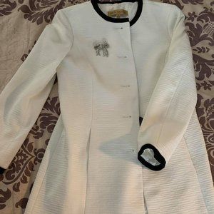 Crewneck Woman's Slim Fit Trench Coat